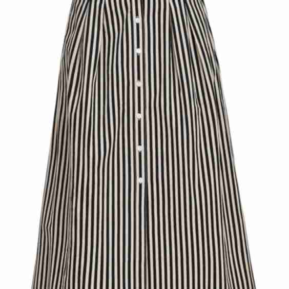 Scout Skirt Ganache Pinstripe