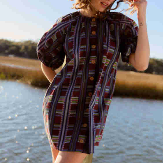 Frannie Dress Basketweave