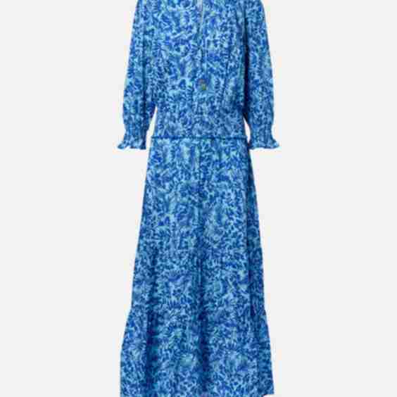 La Marquet Cotton-Blend Maxi Dress