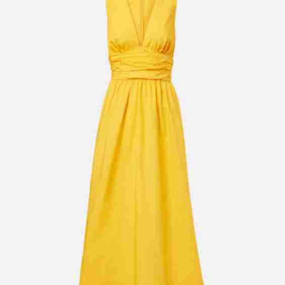 Mimosa Cotton Midi Dress