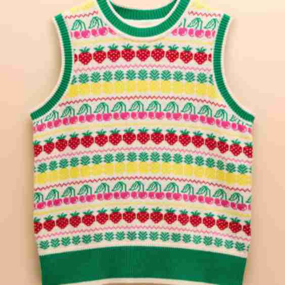 Knitted Cotton Vest