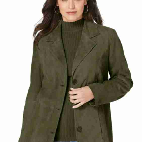 Suede Blazer
