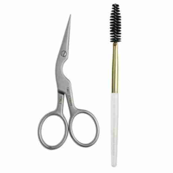 Brow Scissors & Brush Set