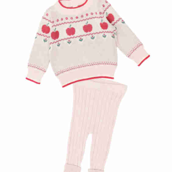 Apple Sweater Set