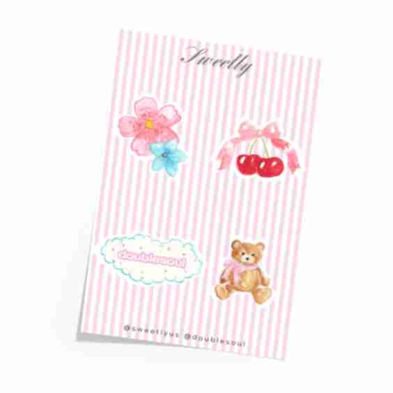 Sweetly Sticker Sheet
