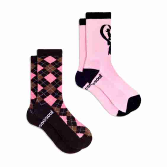 Caroline High Sock 2 Pack