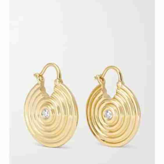 Universum 18-Karat Gold Diamond Earrings