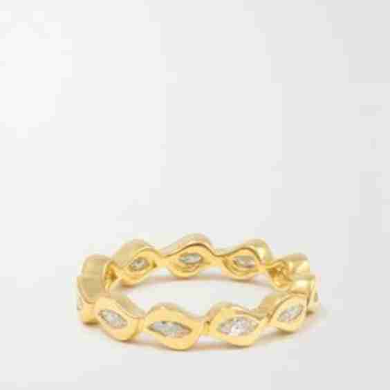18-Karat Gold Diamond Ring