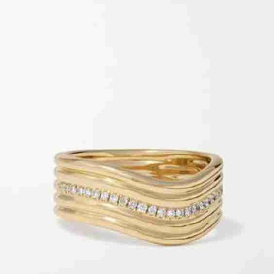 Berceau 18-Karat Gold Diamond Ring
