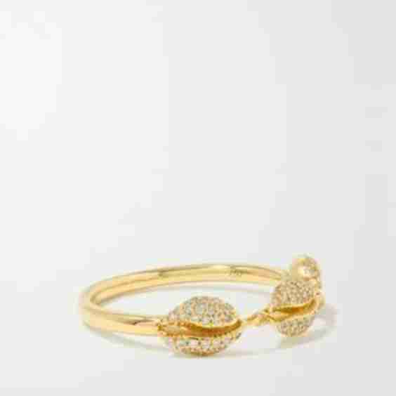 Le Cauri 18-Karat Gold Diamond Ring