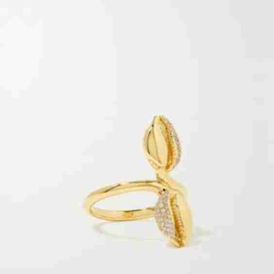 Le Cauri 18-Karat Gold Diamond Ring