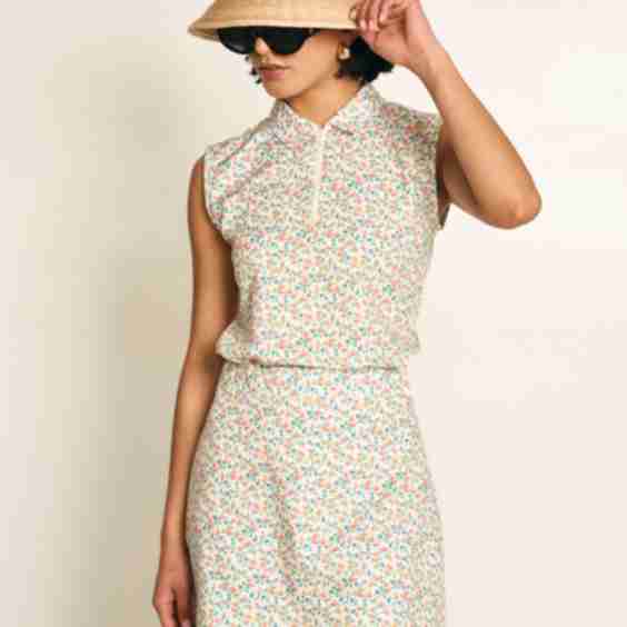 Sleeveless Cart Top