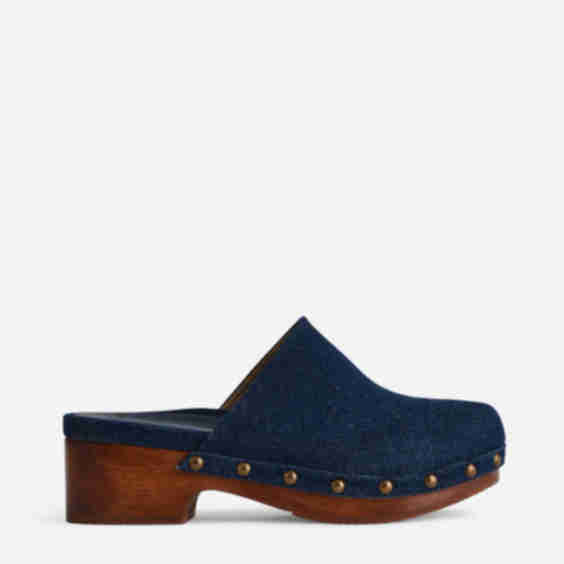 Alina Denim Clog