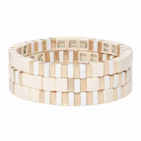 Triple Creme Bracelet