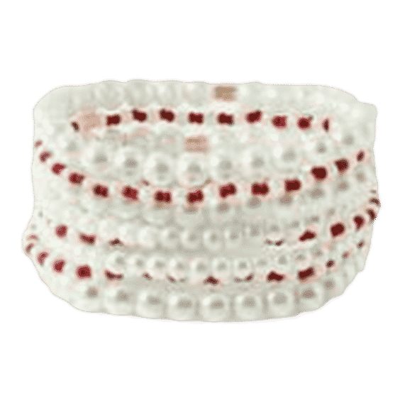 Set of Eight Faux Pearl, Glass and Gold-Tone Bracelets