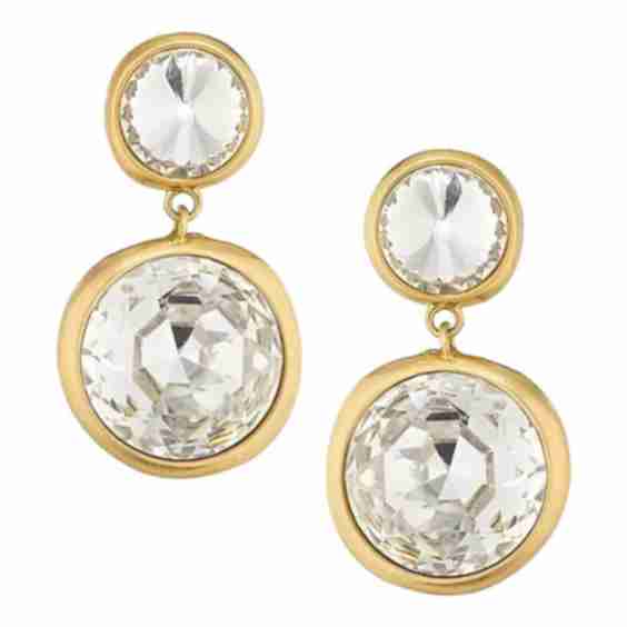 Shining Star Crystal Drop Earrings