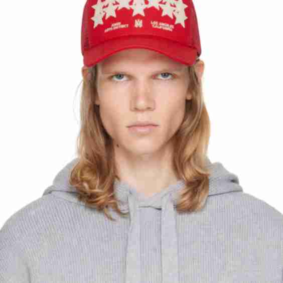 Red Stars Trucker Cap