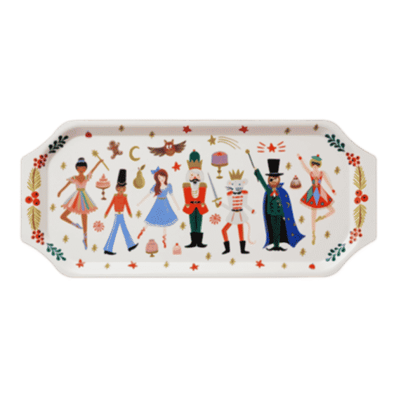 Holiday Vintage Serving Tray