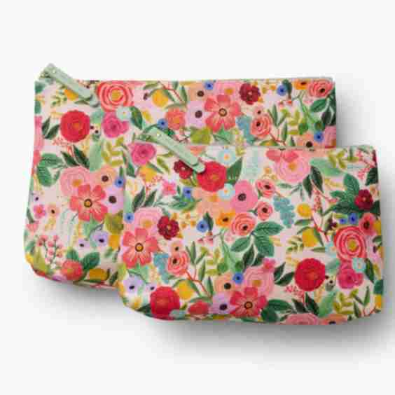 Zippered Pouch Set