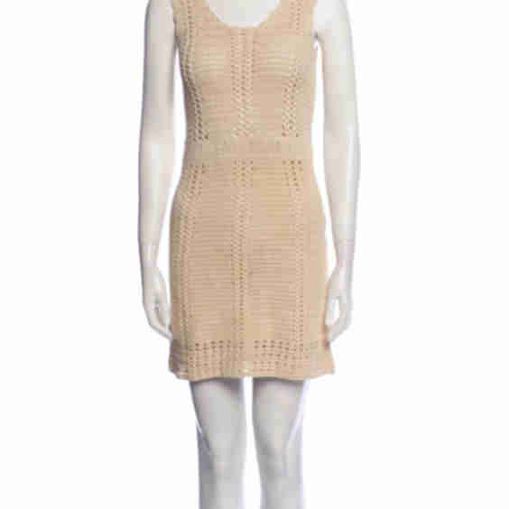 Scoop Neck Mini Dress