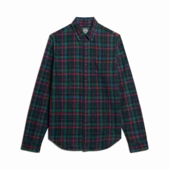 Oversized Vintage Check Shirt