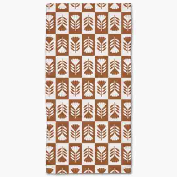 Flower Patch Bar Towel