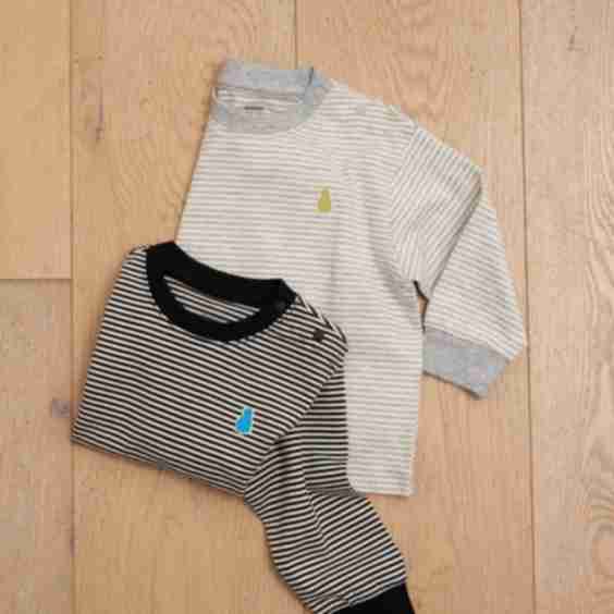Cotton Pinstriped T-shirt