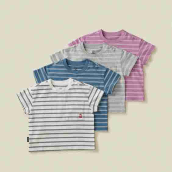 Pocket Striped Short Sleeve T-shirt
