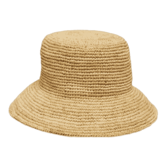 Cannes Straw Bucket Hat