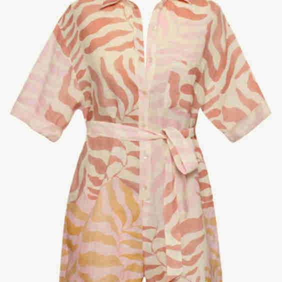 Playa Linen Short Romper