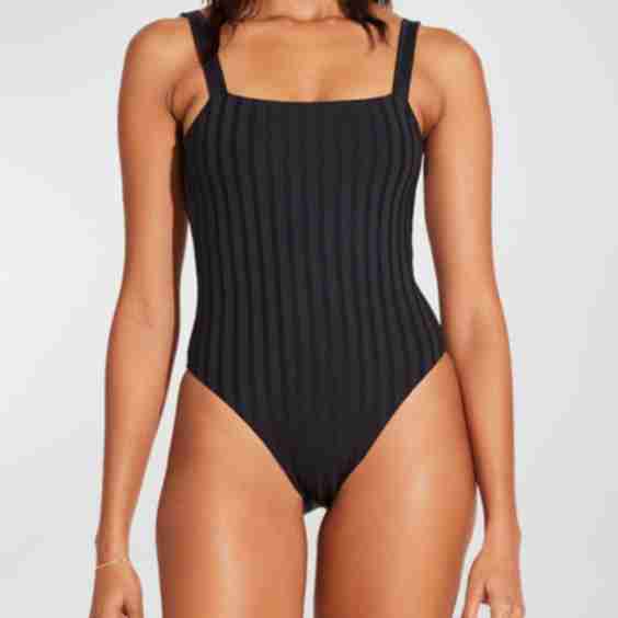 Leah Square-Neck One Piece
