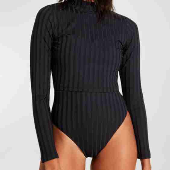Rossi Long-Sleeve Rashguard Swim Top
