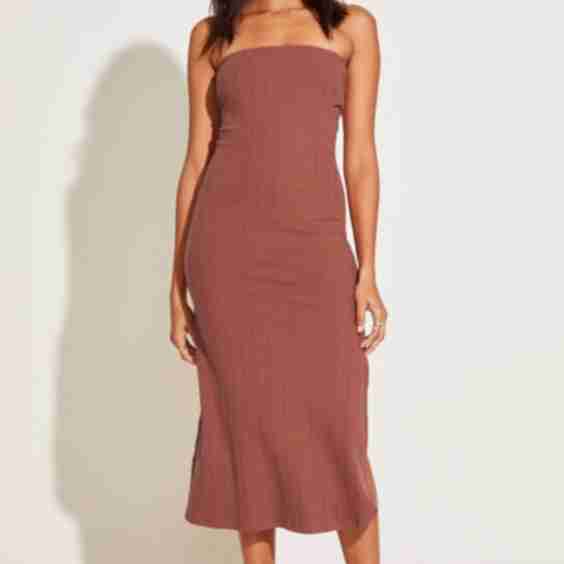Strapless West Dress