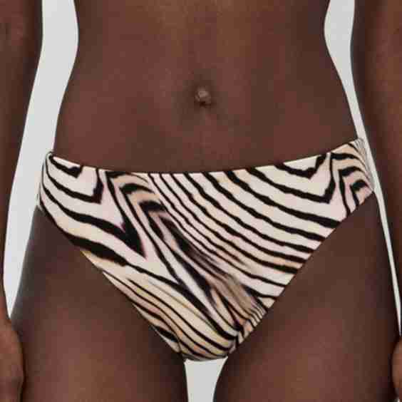 California High Leg Bikini Bottom