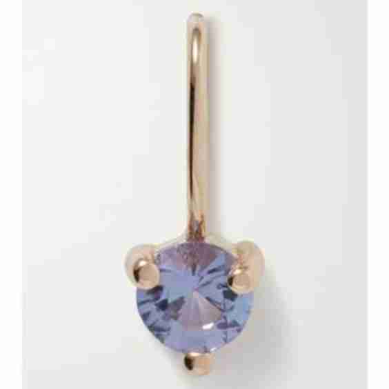 Origin December Recycled Gold Tanzanite Pendant