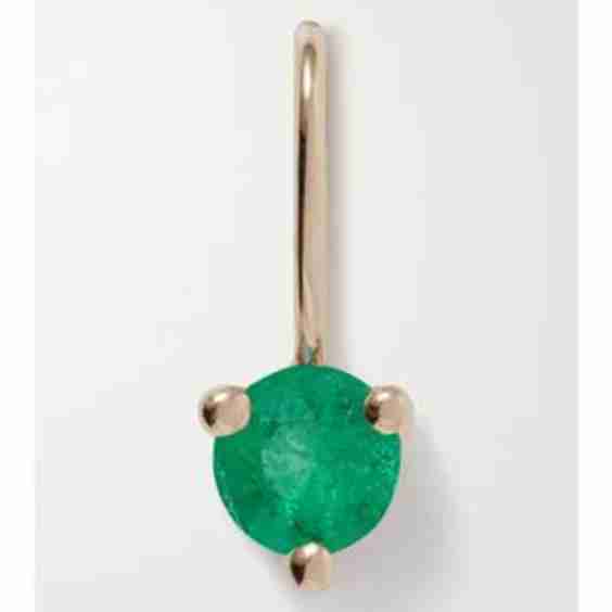 Origin May Recycled Gold Emerald Pendant
