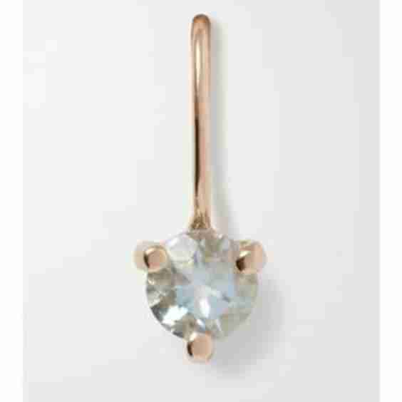 Origin March Recycled Gold Aquamarine Pendant