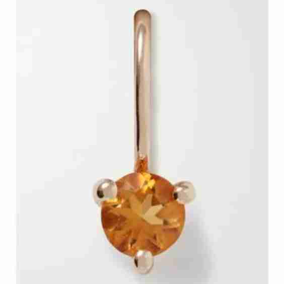 Origin November Recycled Gold Citrine Pendant