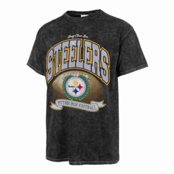 '47 Pittsburgh Steelers Glitter Rocker Vintage Tee
