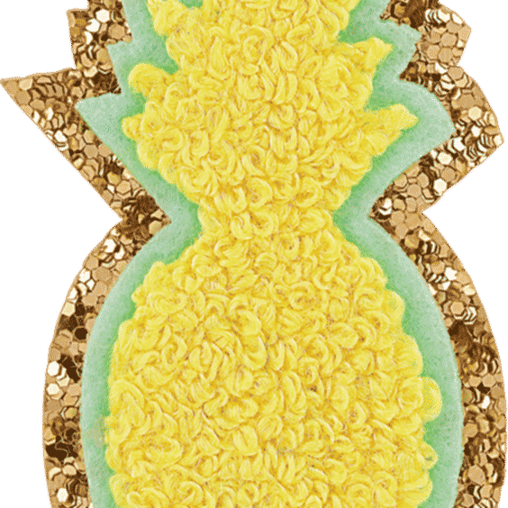 Glitter Pineapple Patch