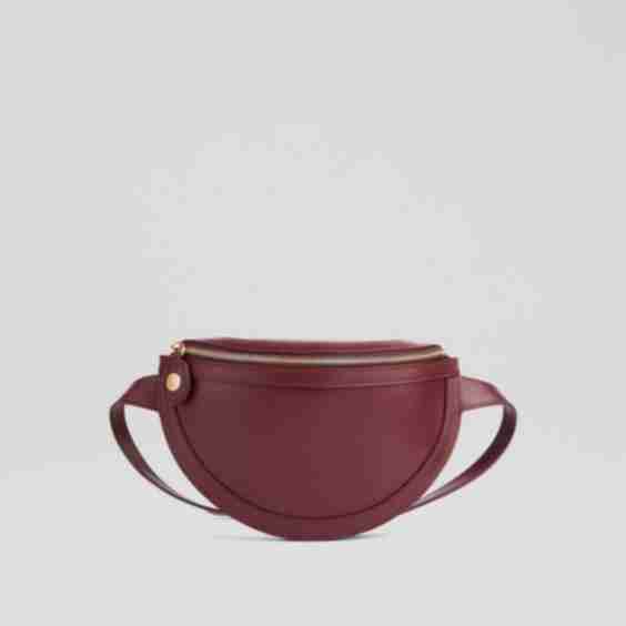Greta Bordeaux Leather Cross Body Bag