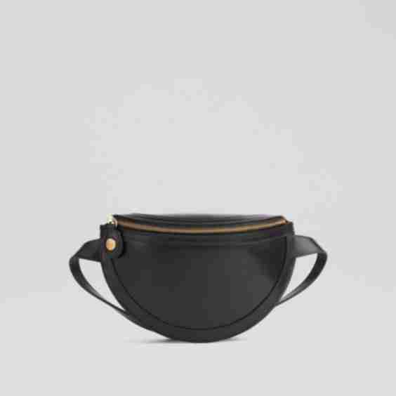 Greta Black Leather Cross Body Bag
