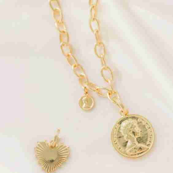 Necklace Heart Charm Bundle