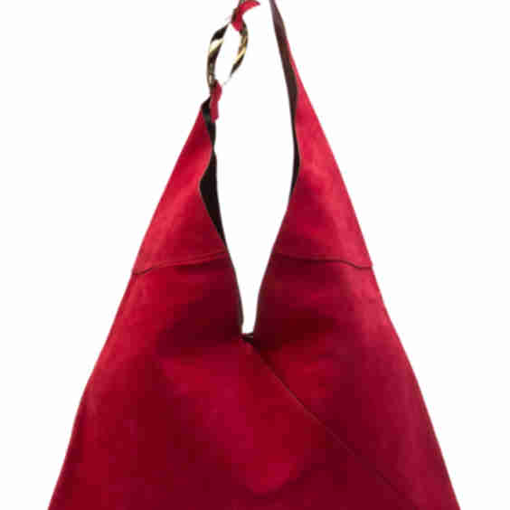 Suede Shoulder Bag