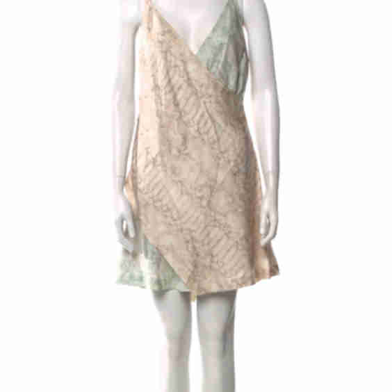Silk Mini Dress