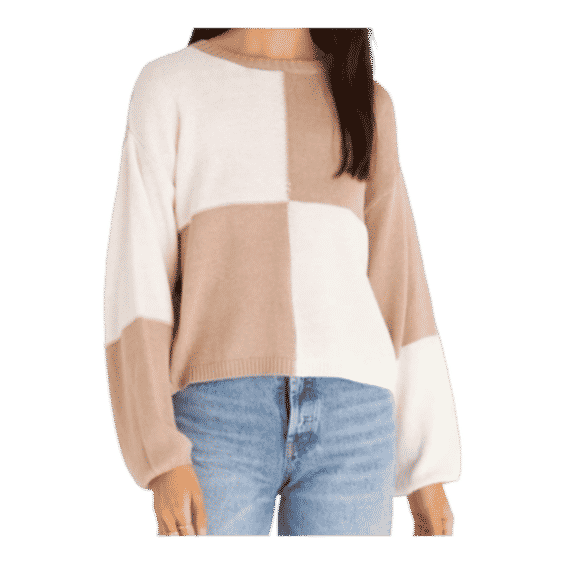 Solange Check Sweater 