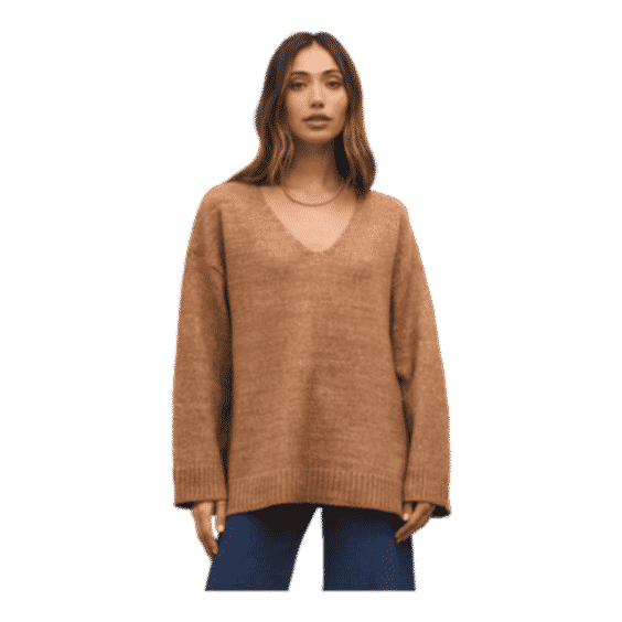 Luxe Modern V-Neck Sweater