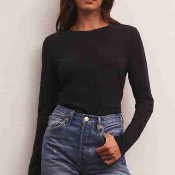 Modern Slub Long Sleeve Tee