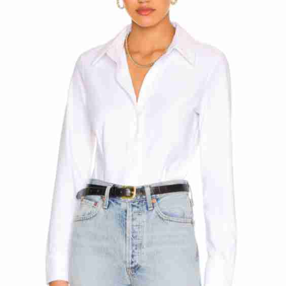 Classic Button Down Bodysuit