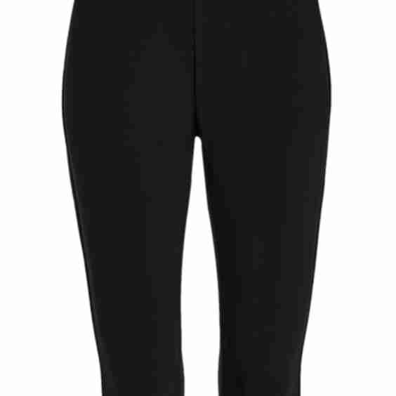 Exclusive Lay2 Bonded Crepe Capri Pants